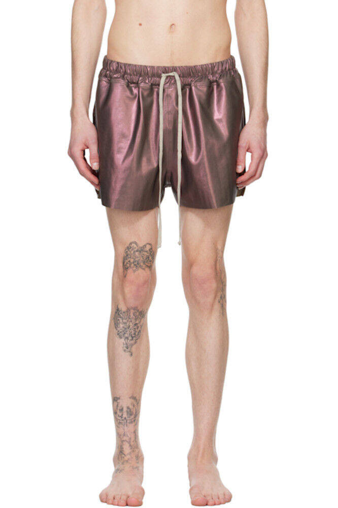 

Коричневые шорты-боксеры Hollywood Rick Owens