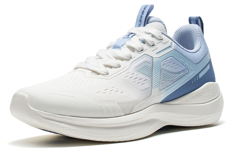 Кроссовки Soft Cube для бега мужские с низким верхом Sail White/Sunset Blue/Vintage Blue Xtep — фото 3