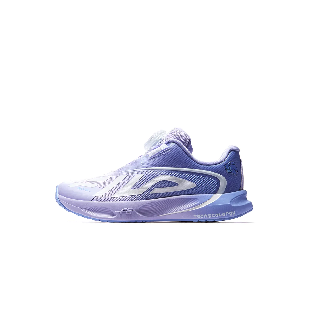 Кроссовки для бега Sonic the Hedgehog Performance FPH Abrasion Resistant Rebound Low top детские FILA KIDS, F-PH Heather Purple/FILA White