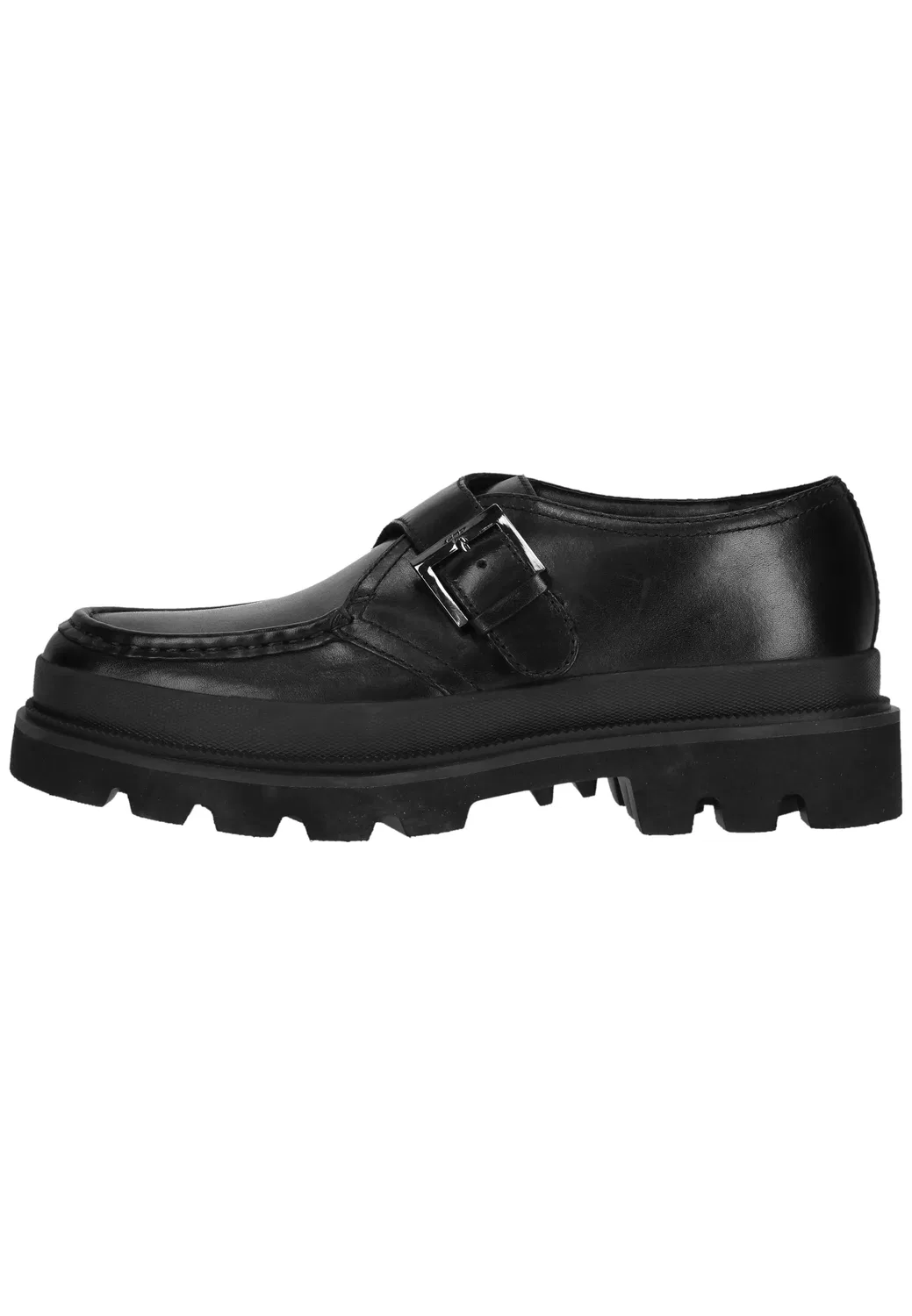 Мокасины кожаные Clarks, black — фото 3