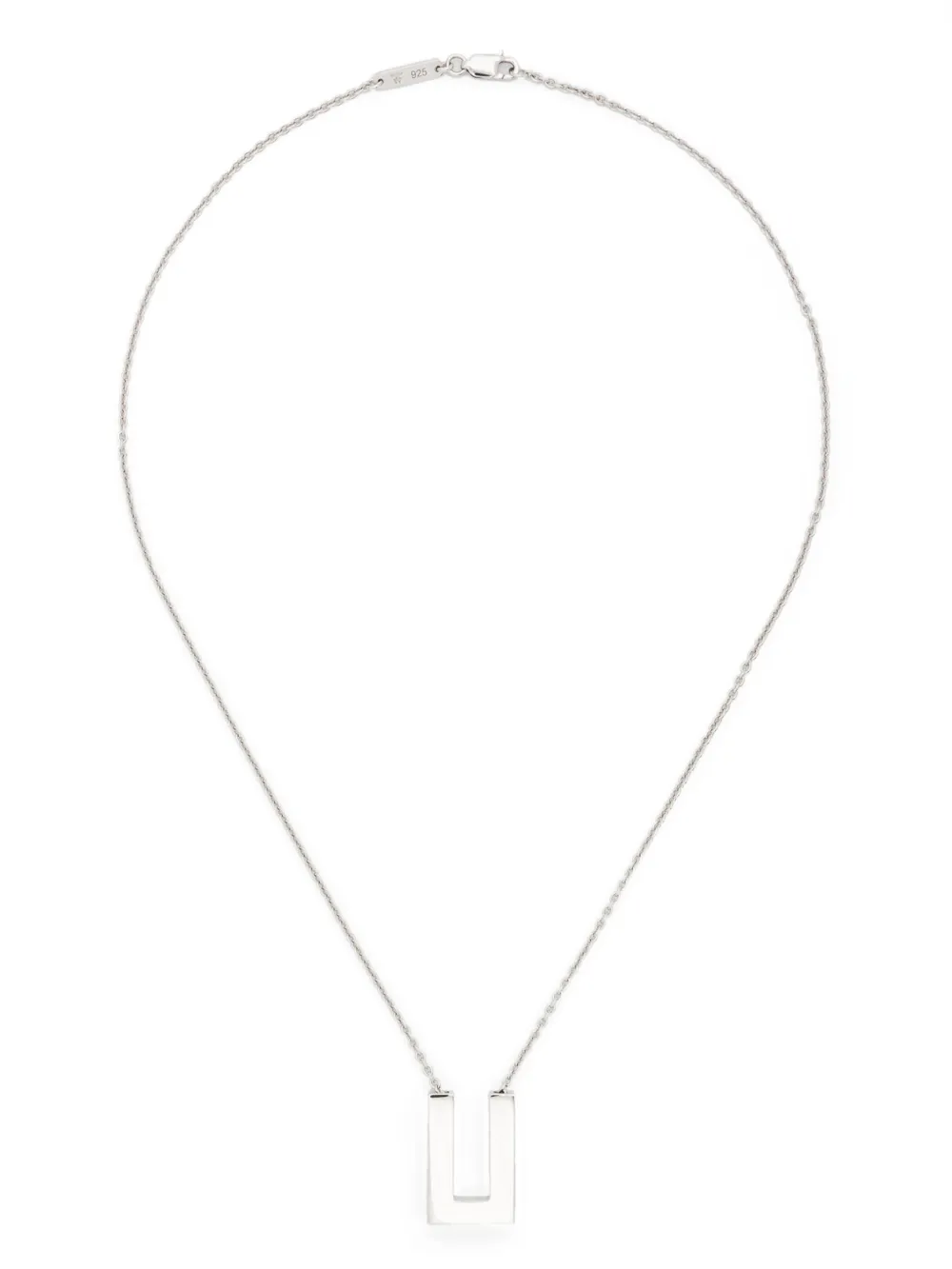 

Колье Square Pendant Tom Wood, серебяный