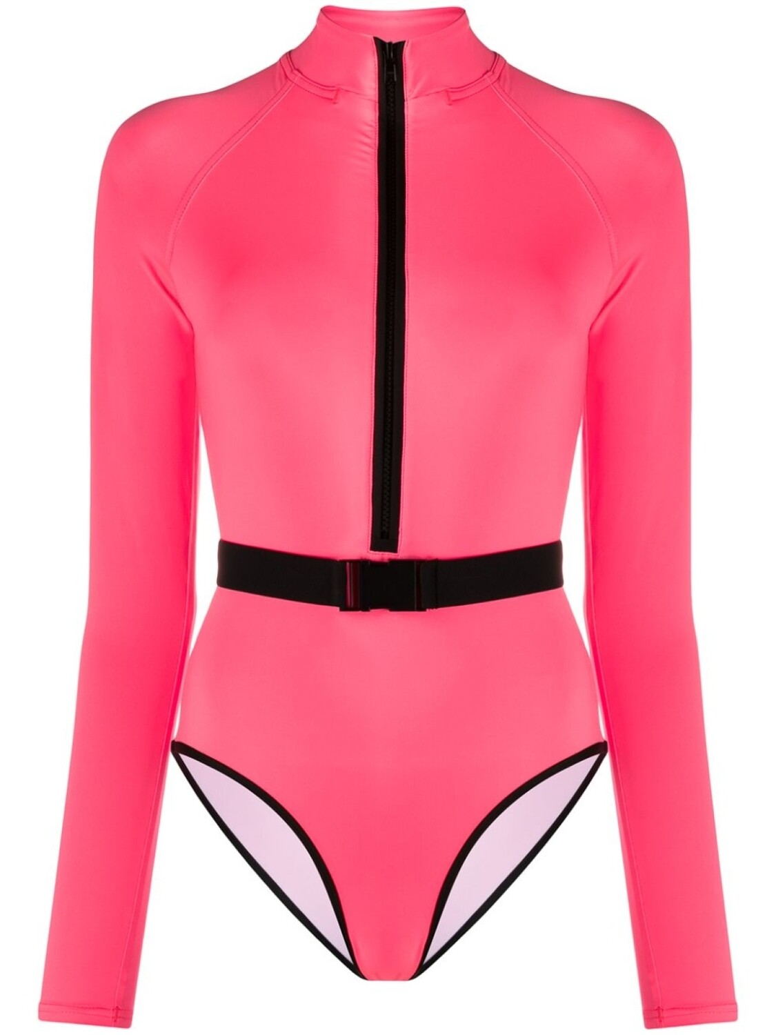 

Noire Swimwear купальник с длинными рукавами, розовый