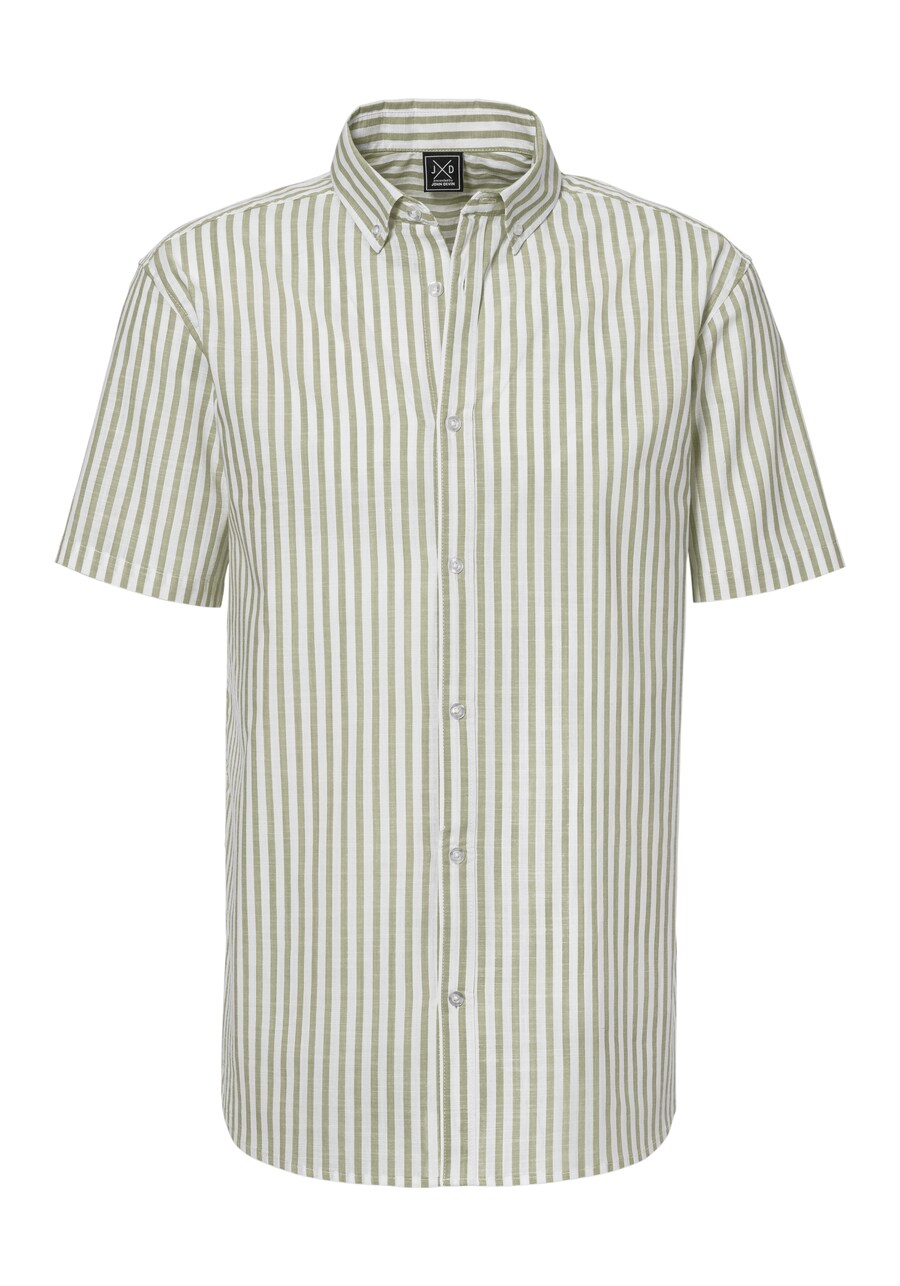 

Повседневная рубашка JOHN DEVIN Regular fit Button Up Shirt, зеленый