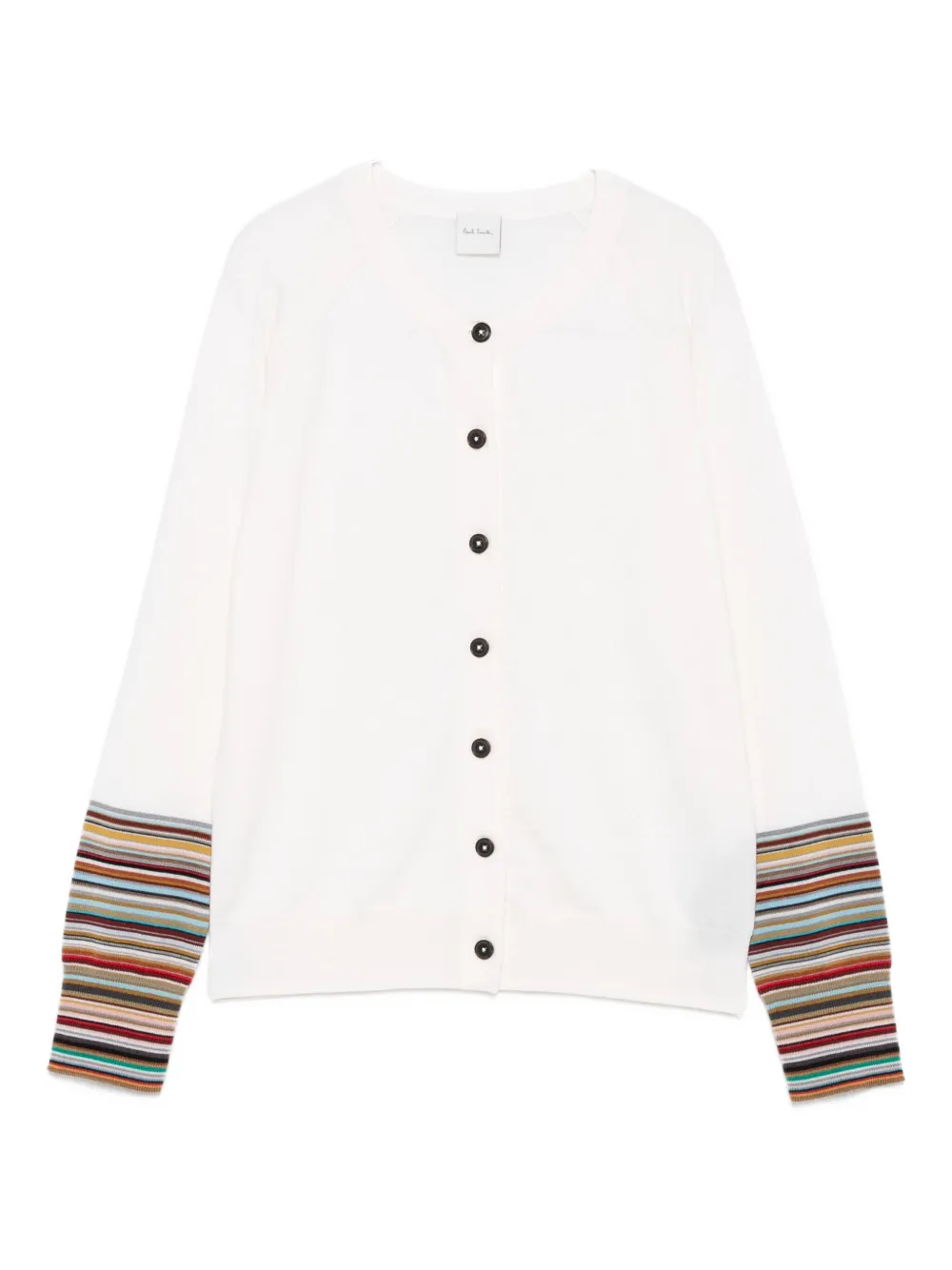 

Кардиган с отделкой фирменной полоской Paul Smith, бежевый