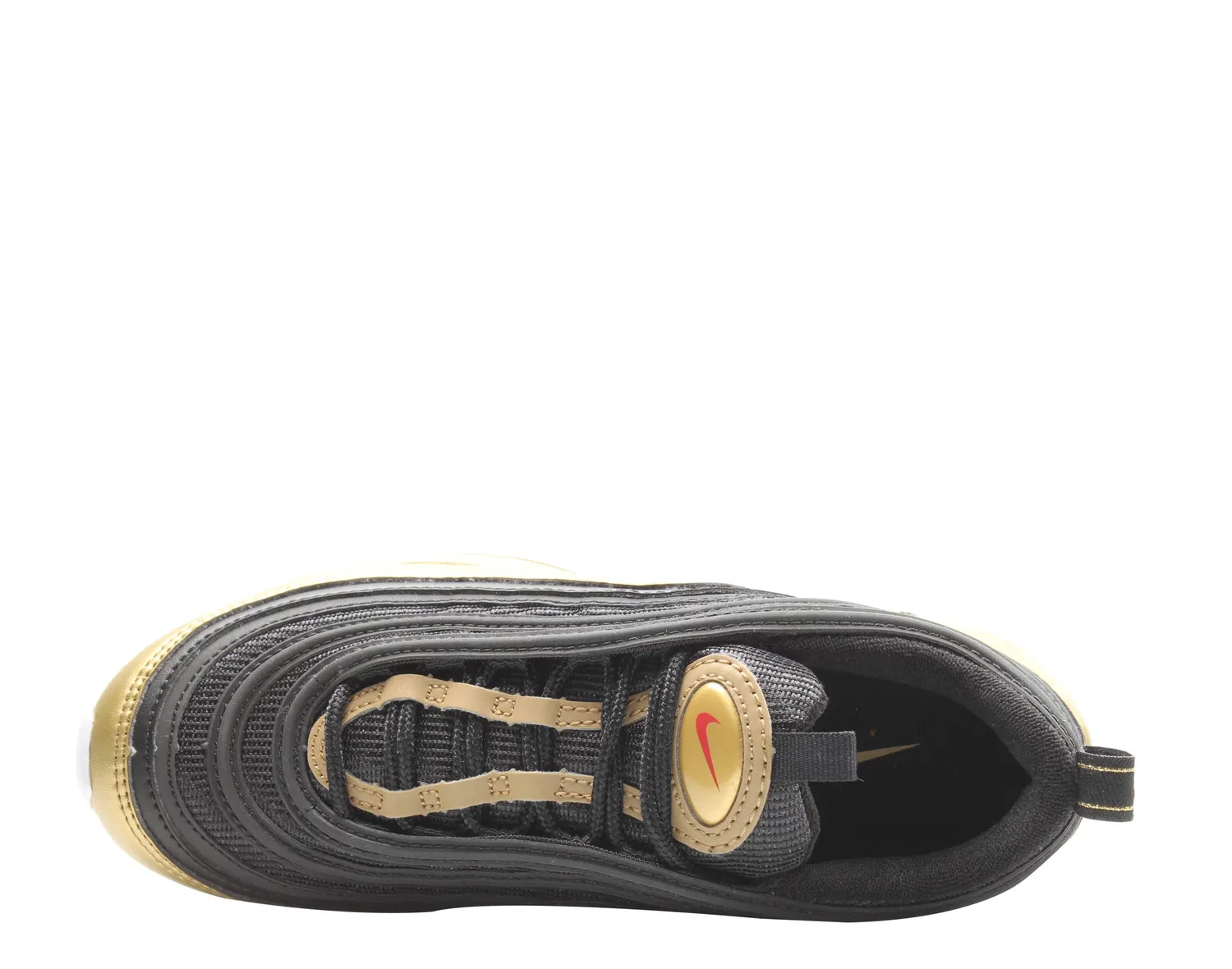 Кроссовки Nike Air Max 97 QS Black/Varsity Red/Gold AT5458-002 — фото 4