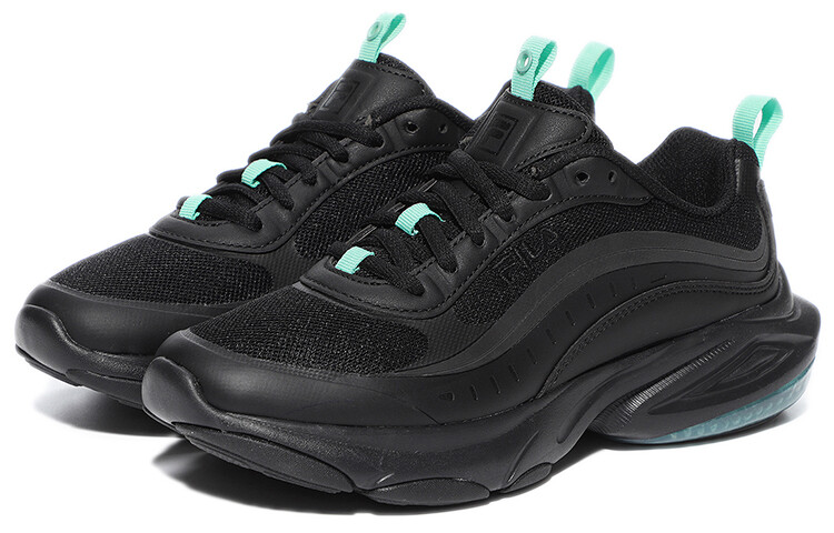 

Кроссовки FILA Unisex Low-Top Running Shoes Black/Green