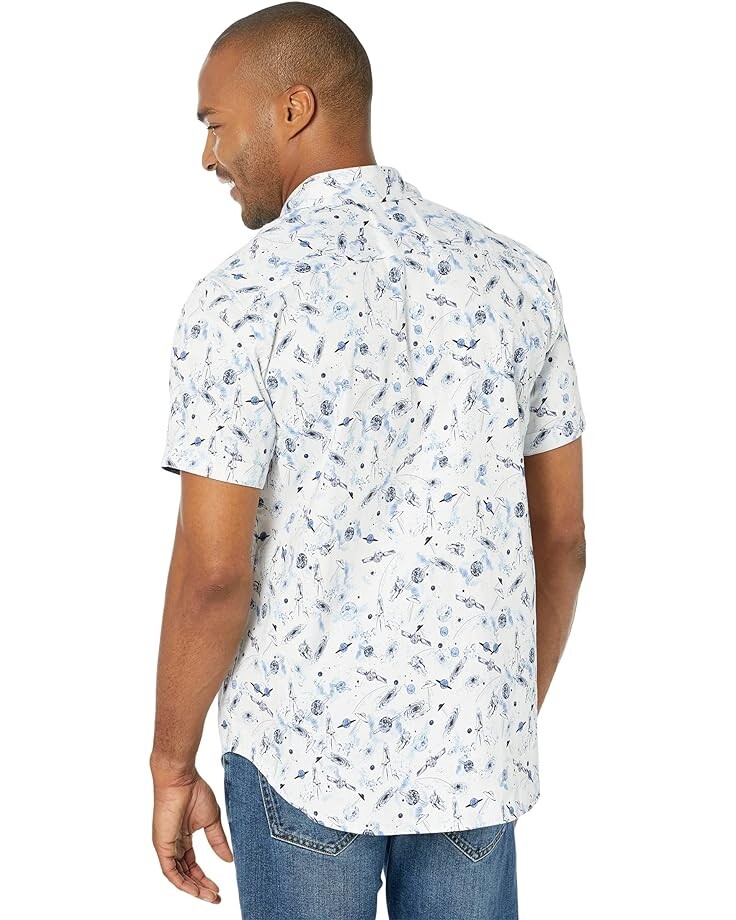 

Рубашка Robert Graham Orbit Short Sleeve Woven Shirt, белый