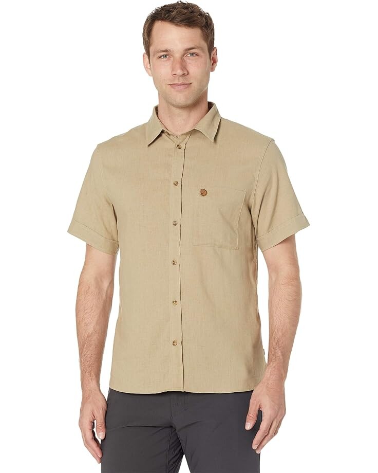 

Рубашка Fjällräven Ovik Travel Shirt, цвет Sand Stone