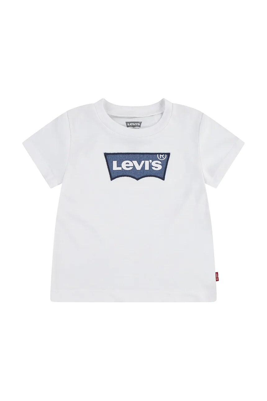 

Детская футболка MY FIRST BATWING TEE Levi'S, белый