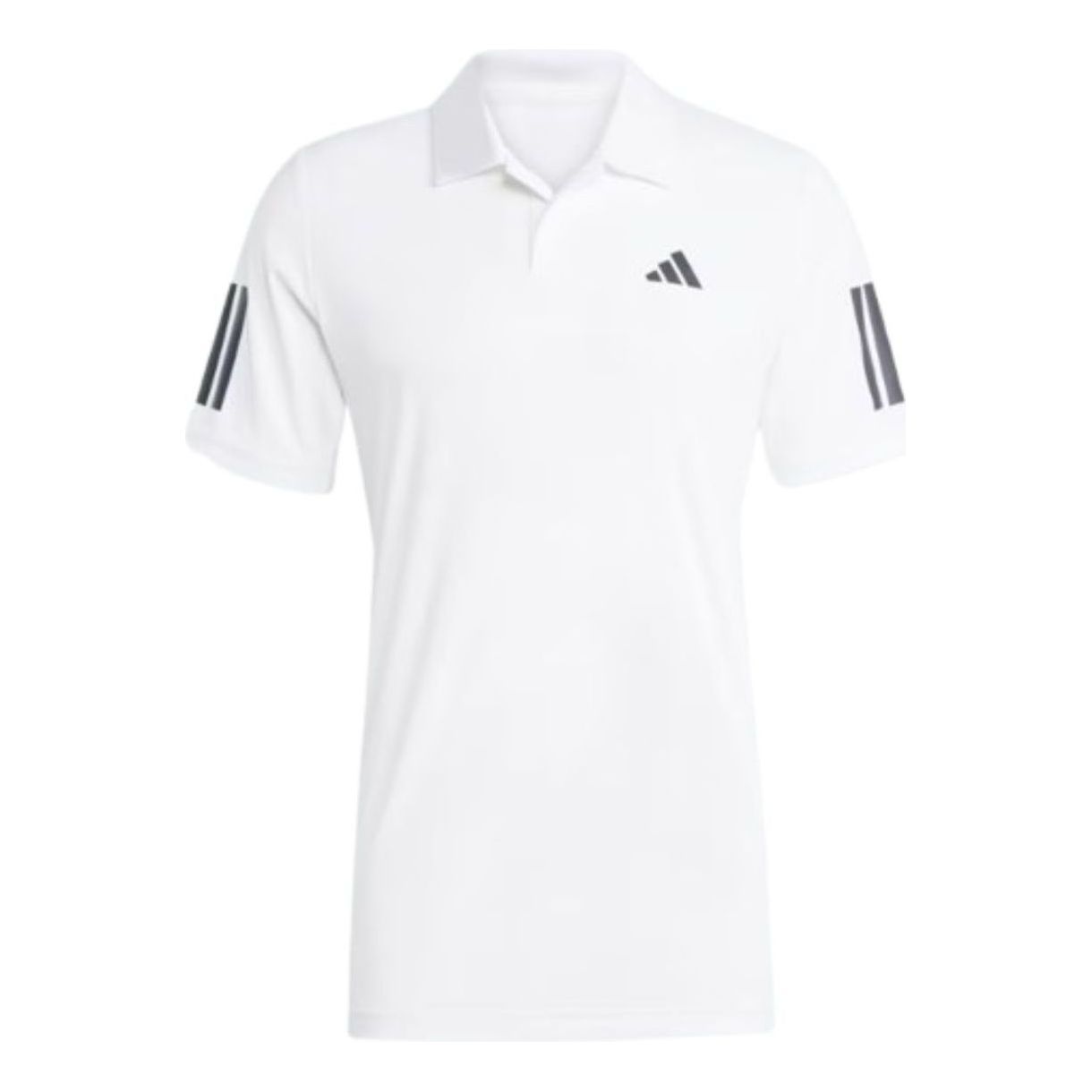 

Футболка-поло Adidas Club Tennis с тремя полосками, белая