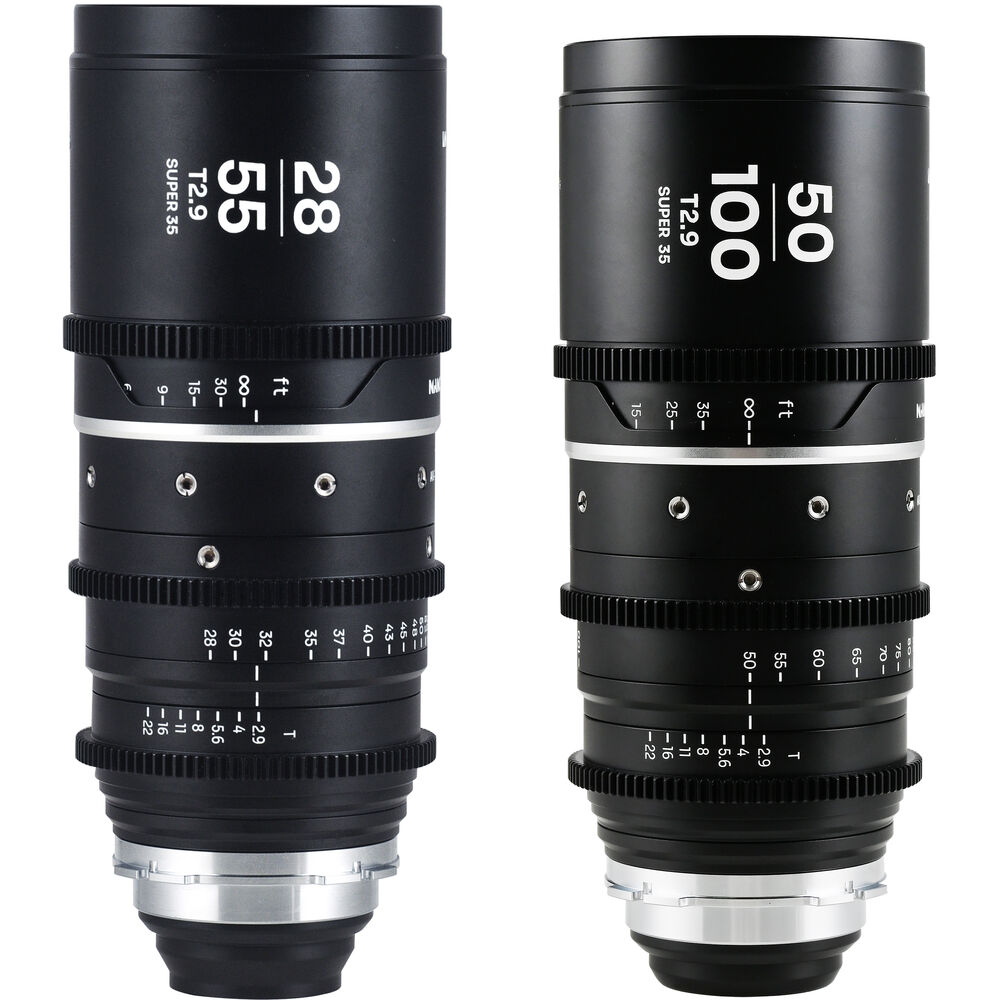 

Комплект из двух анаморфотных зум-объективов Venus Optics Laowa Nanomorph S35 (ARRI PL, серебристый блик)