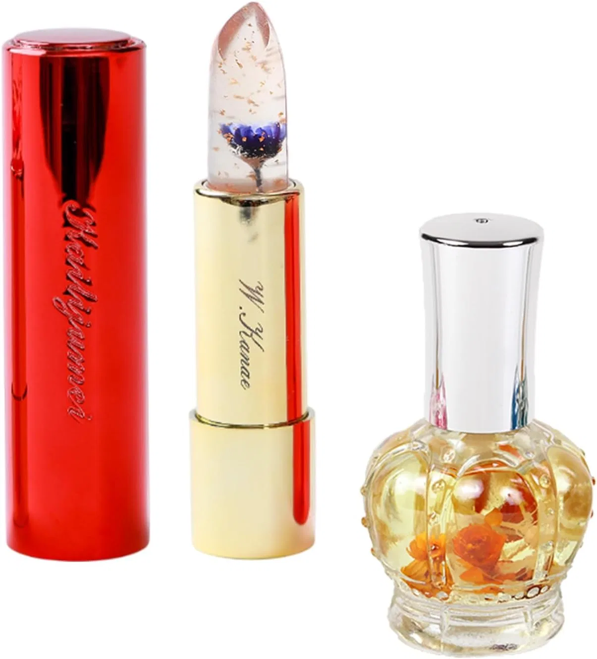 Набор для губ и ногтей Kailijumei Flower Tint & Nail Oil THE WOW 2 предмета 3.8 г фиолетовый