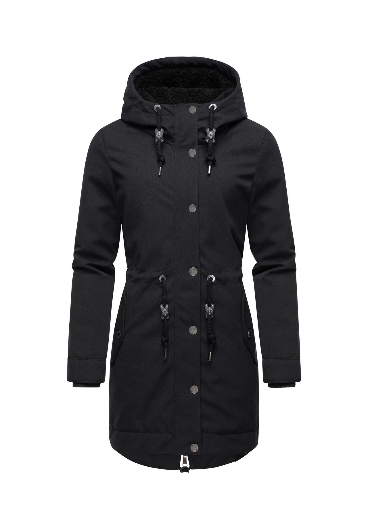 

Полупальто Canny Canvas Ragwear, черный