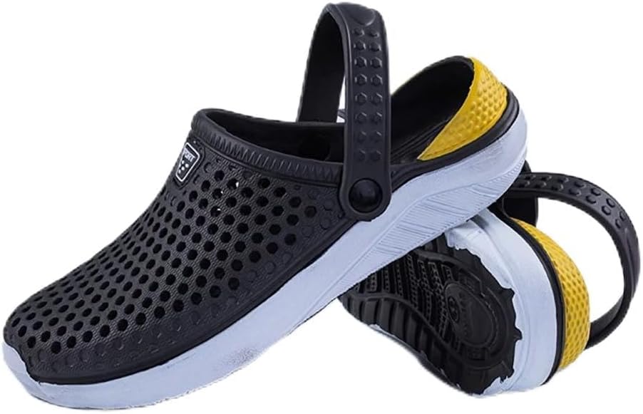 

OBABO Унисекс модные пляжные сандалии с толстой подошвой, водонепроницаемые противоскользящие сандалии-шлепанцы для женщин и мужчин, серый