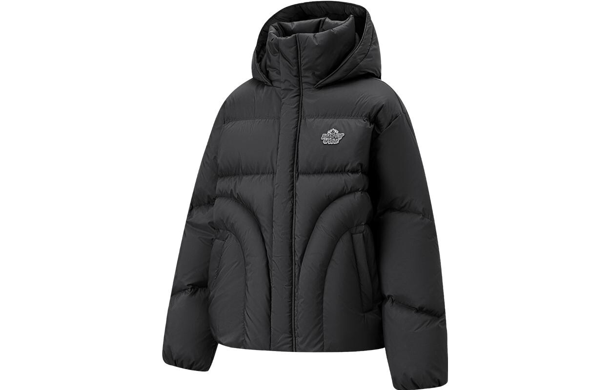 

Спортивная коллекция Life пуховик унисекс черный Lining