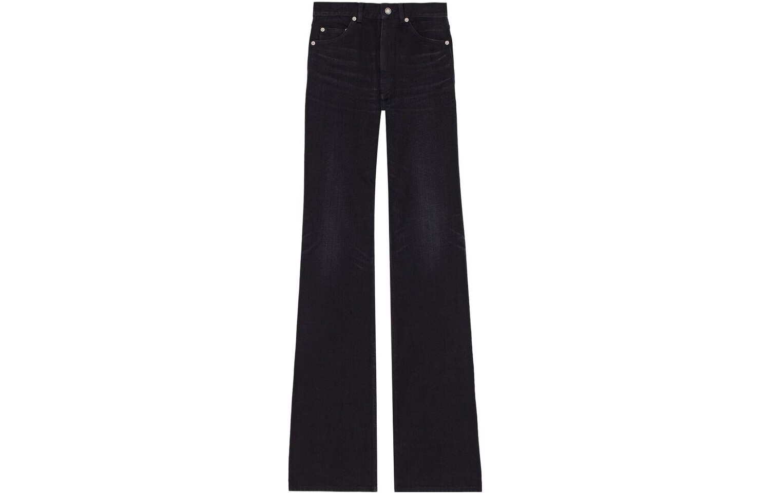 

SAINT LAURENT Женские джинсы, цвет Black