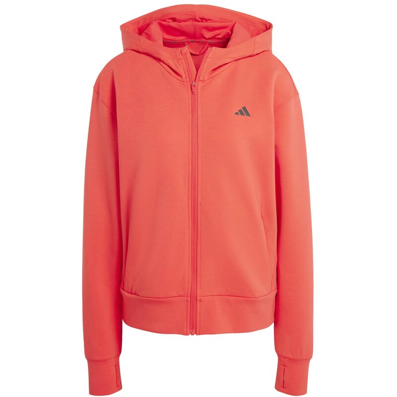 

Толстовка с капюшоном, разработанная для тренировок Adidas, цвет purrub