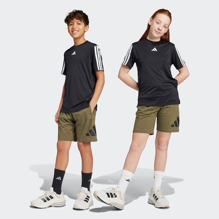 Обычные спортивные штаны ADIDAS SPORTSWEAR Essentials, хаки — фото 2