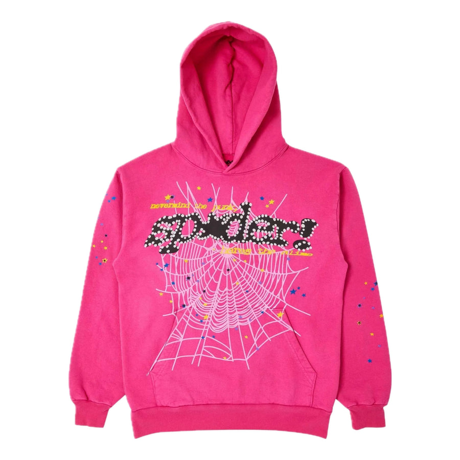 

Худи Sp5der P*nk V2 Hoodie 'Pink', розовый