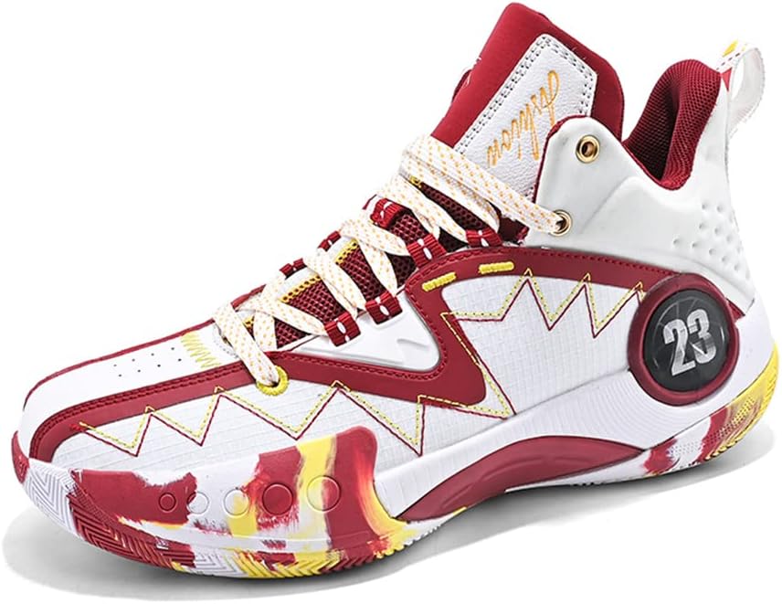 

Мужские баскетбольные кроссовки Mashangfu, мужские беговые кроссовки, повседневная обувь для ходьбы и работы, кроссовки для мужчин, красный