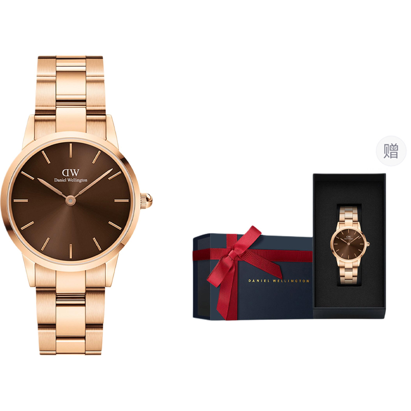 

DW/DanielWellington Часы Daniel Wellington Iconic Link Amber 32mm, Custom Box