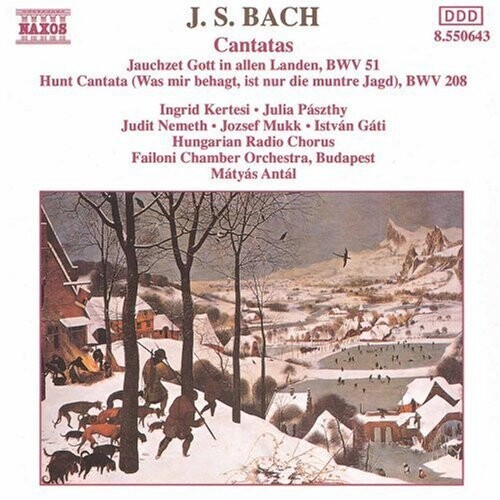 

CD диск Bach / Antal / Fco: Cantatas 51 & 208