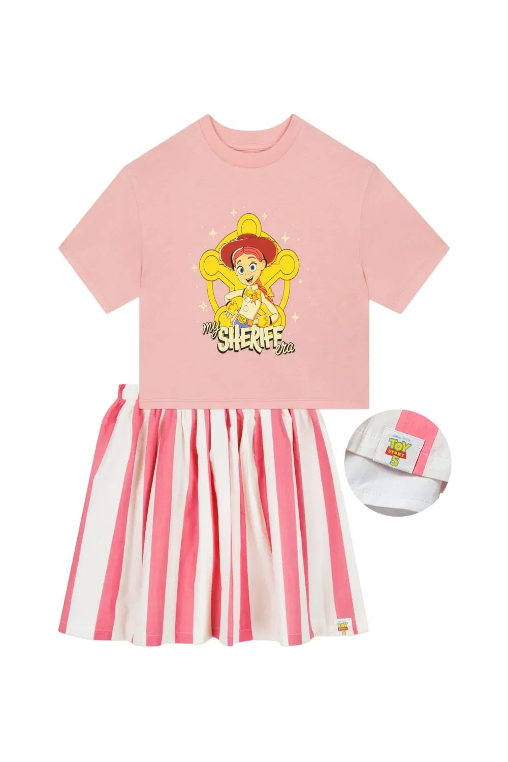 Детский костюм Джесси из Истории игрушек Disney, розовый