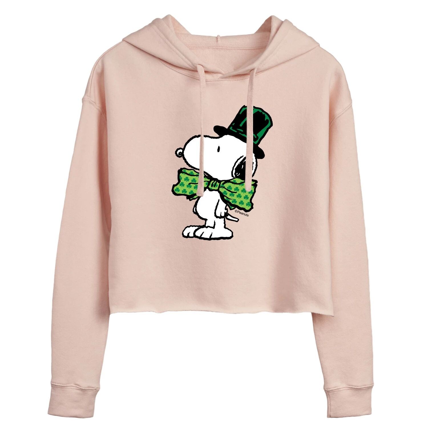 

Укороченное худи Juniors' Peanuts ко Дню Святого Патрика Licensed Character