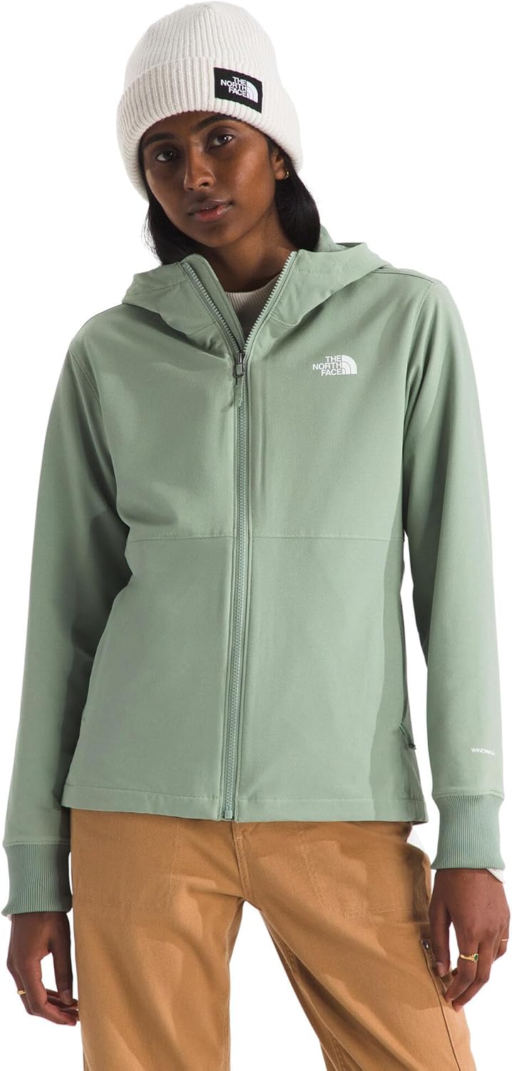 

THE NORTH FACE Женская куртка-толстовка Shelbe из флиса рашель с флисовой подкладкой, ветро- и влагозащитная, Slate Moss