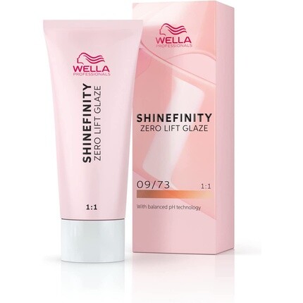 

Краска для волос Shinefinity Caramel Milk, оттенок 09/73, 60 мл, Wella