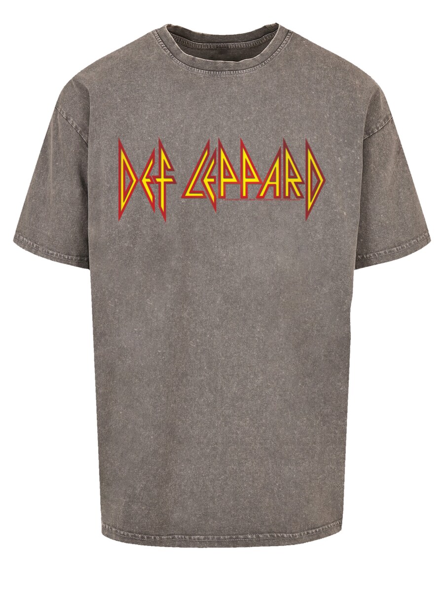

Рубашка F4NT4STIC Def Leppard, темно-серый