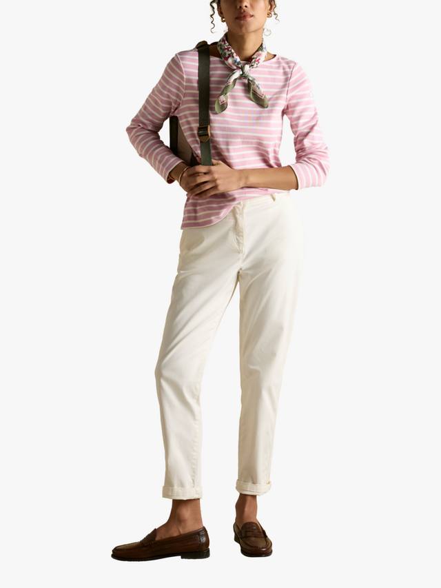 

Топ в полоску Harbour Breton Joules, Pink/White