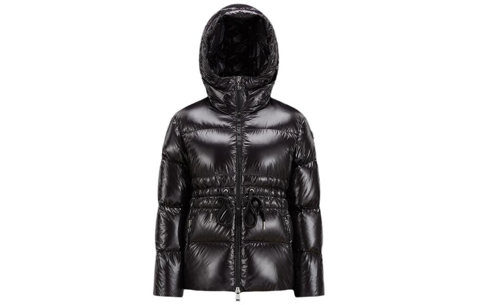 

Пуховик женский черный Moncler