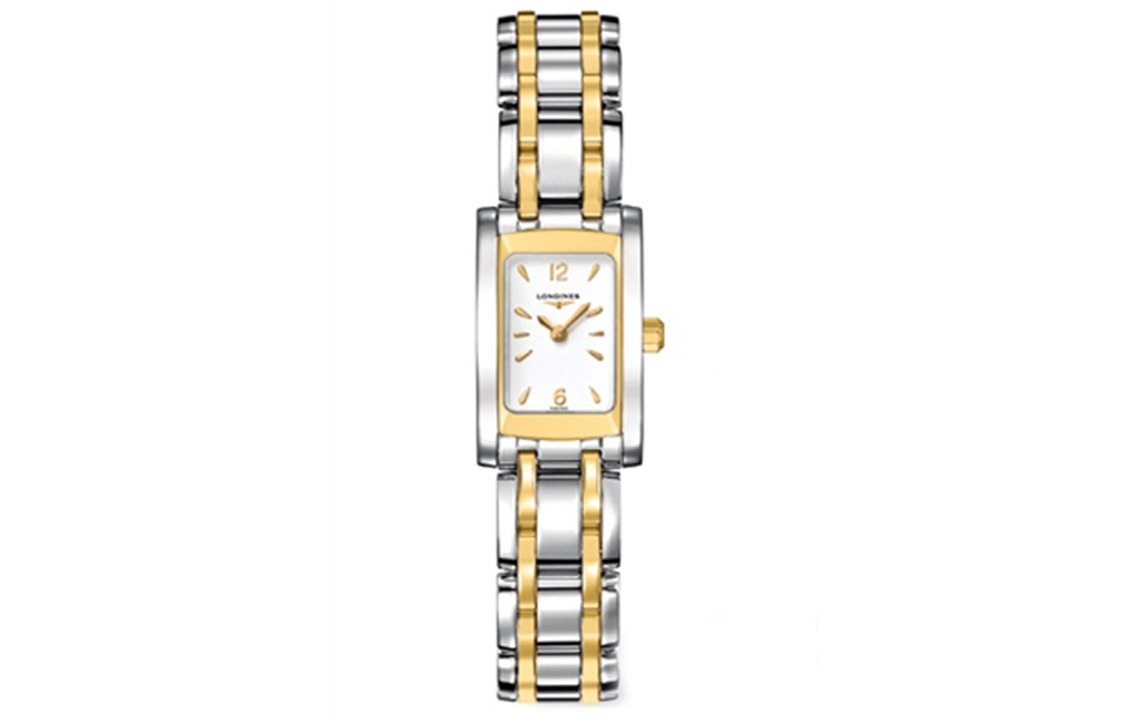 

LONGINES Часы Women's DolceVita Collection Watch, Medium Gold Watch Dial