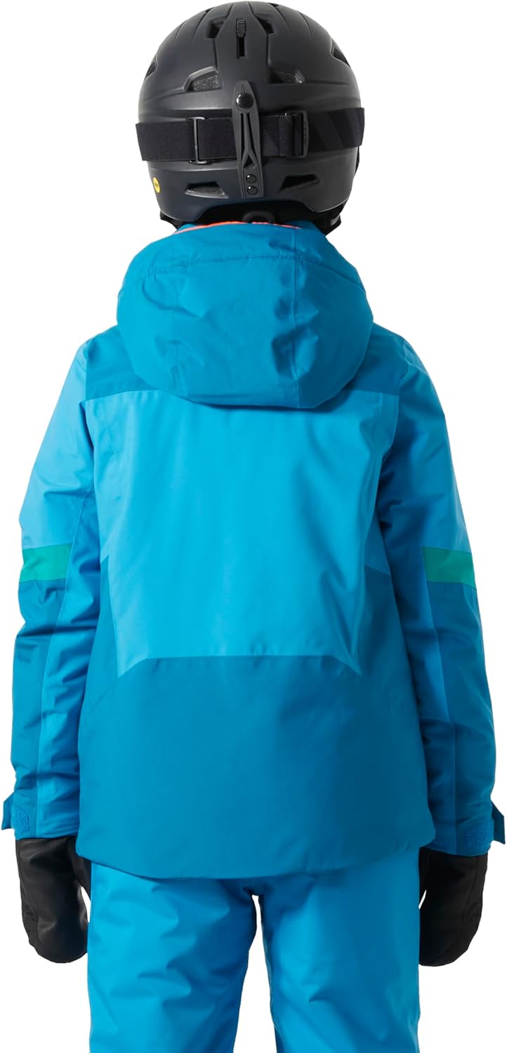 Куртка Helly-Hansen Junior Elevate Unisex, водонепроницаемая, с дышащей тканью - прочная верхняя одежда Helly Hansen, 578 Neptune Blue — фото 4