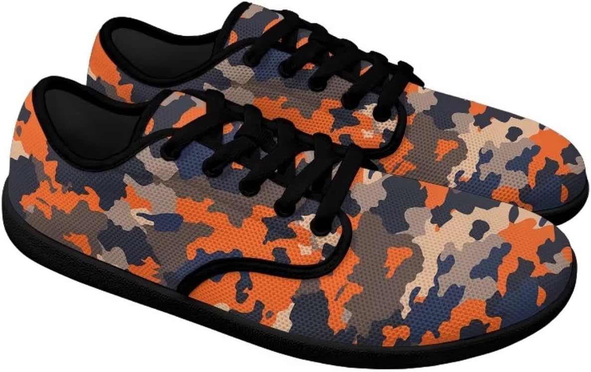 

Мужские кроссовки для ходьбы с широкой пяткой и пальцами, нулевая разница в подошве, минималистичные повседневные, дышащие сетчатые, без шнурков Pointodoor, Camo