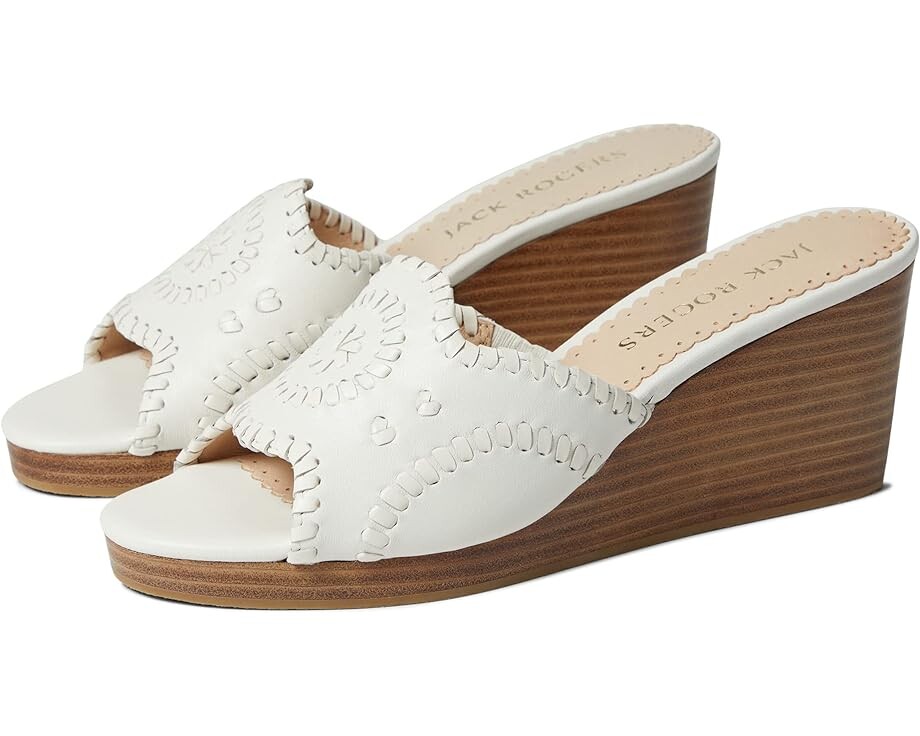 

Туфли Jack Rogers Thompson Wedge, цвет Bone/Bone