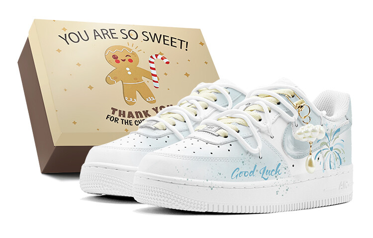 

Мужские кроссовки для скейтбординга Nike Air Force 1, Light Blue