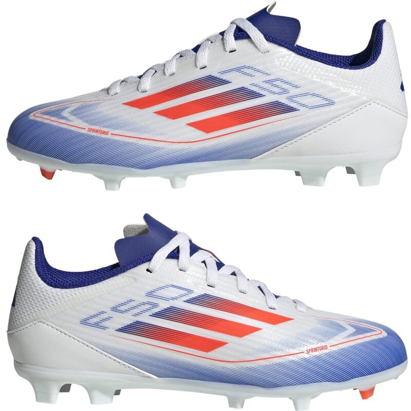 Футбольные бутсы для игры на траве F50 League Kids FG/MG Adidas, мультиколор — фото 4