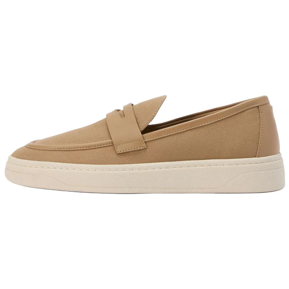 Casual кожаные туфли Giuseppe Zanotti бежевые