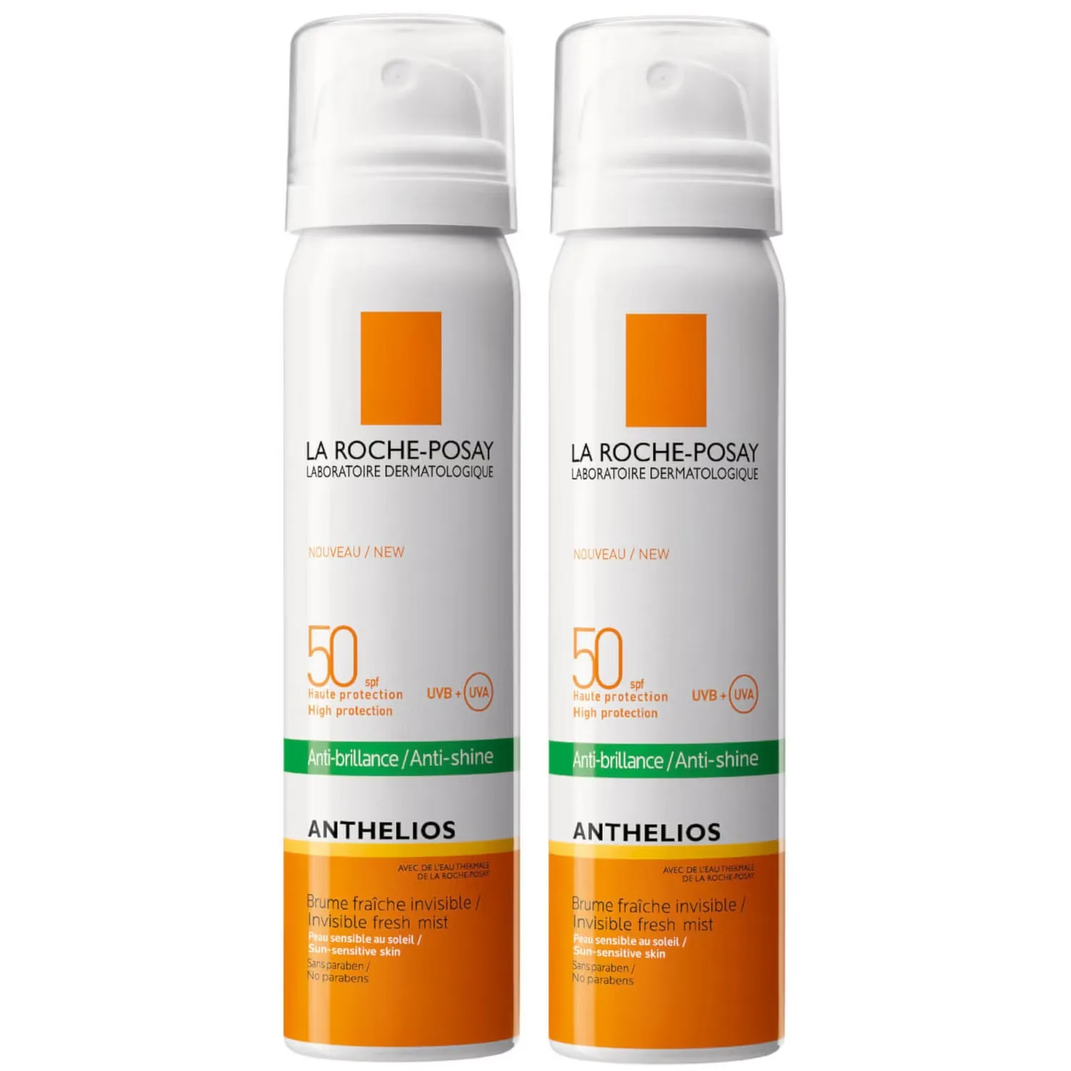 

Anthelios Anti-Shine Sun Protection Невидимый спрей для лица SPF50+ 75 мл Duo La Roche-Posay