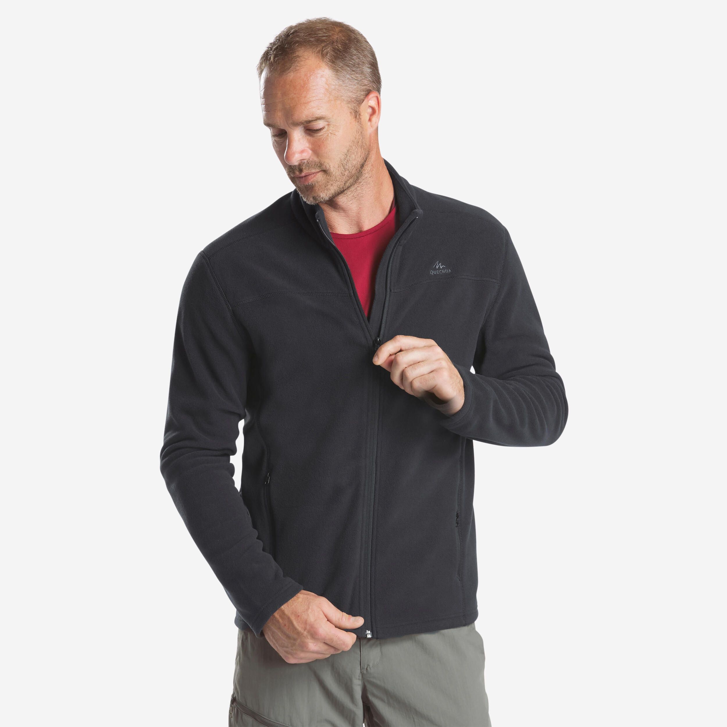 

Куртка флисовая Decathlon MH120 для походов, черный