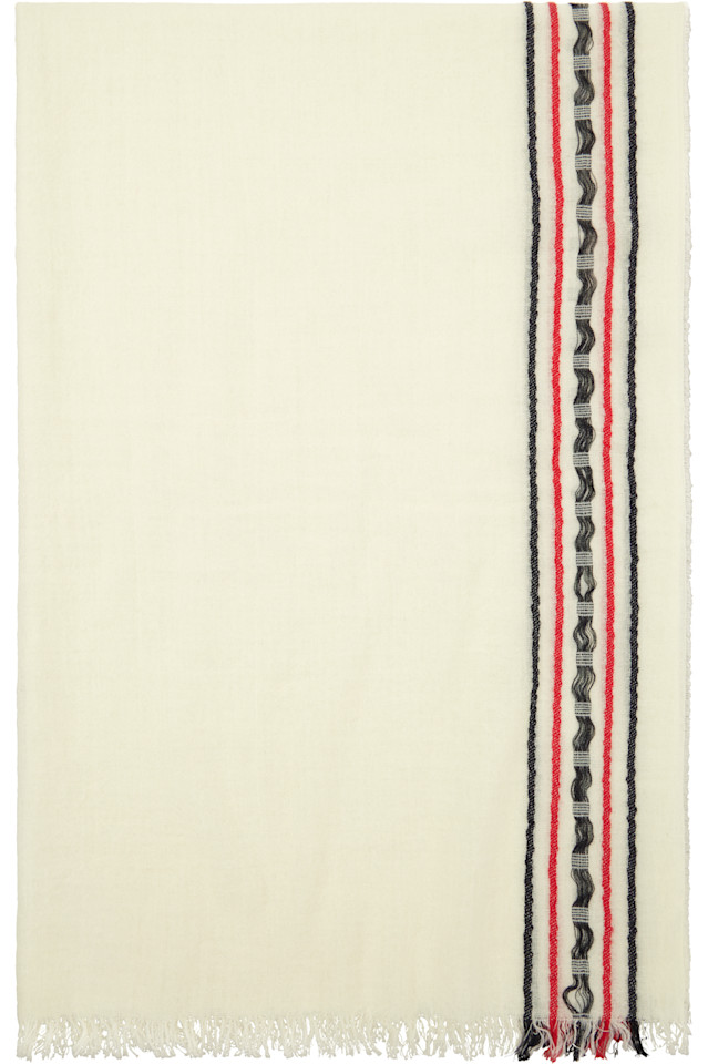 

Шарф Terela The Row, цвет ivory