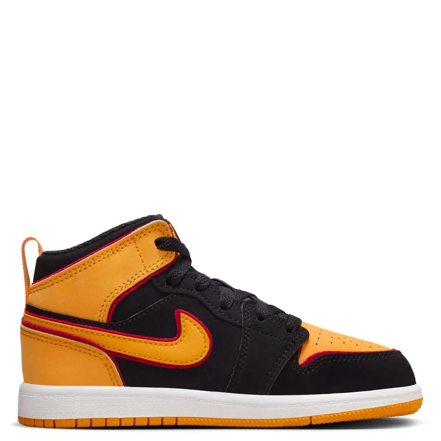 Детские кроссовки Nike Air Jordan Mid SE FJ4925, черные, в стиле casual HTAT79 — фото 2