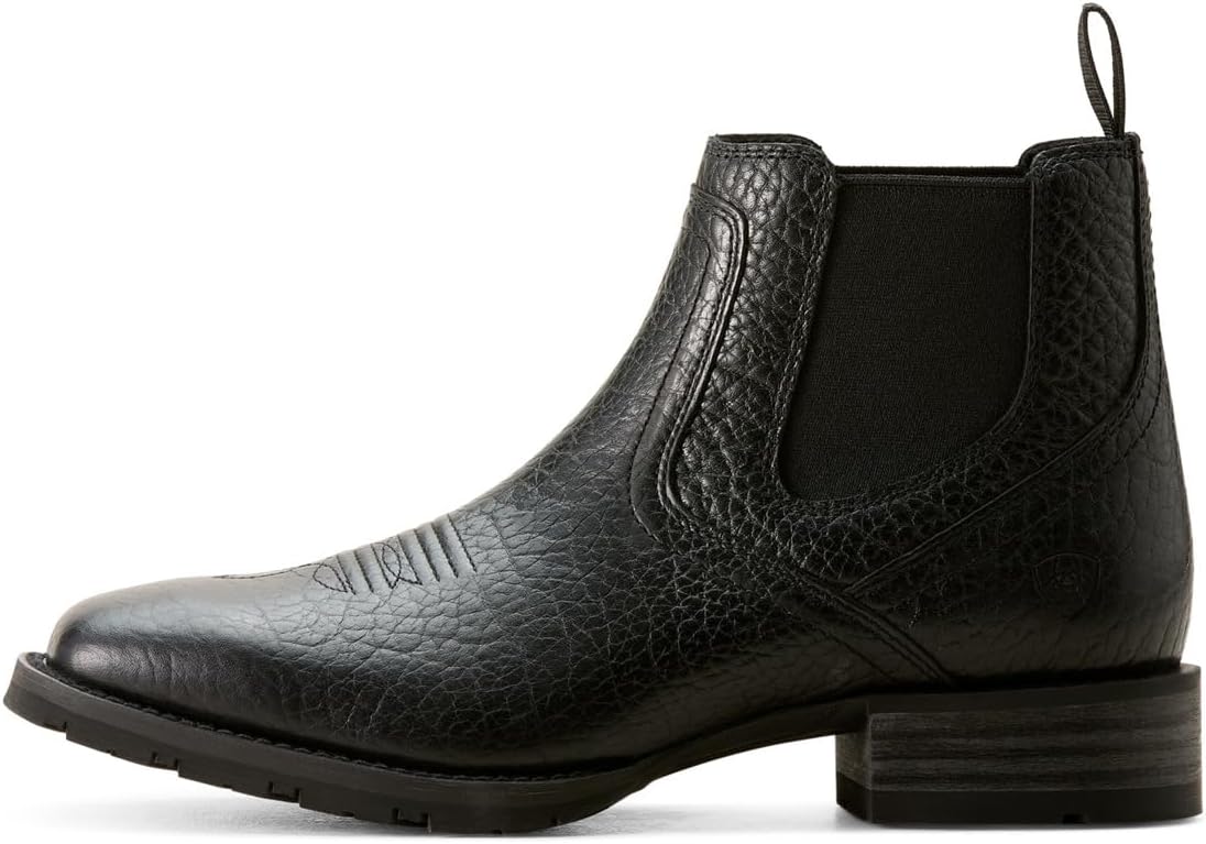 Мужские вестерн-бутсы Ariat Hybrid Low Boy, черный — фото 2