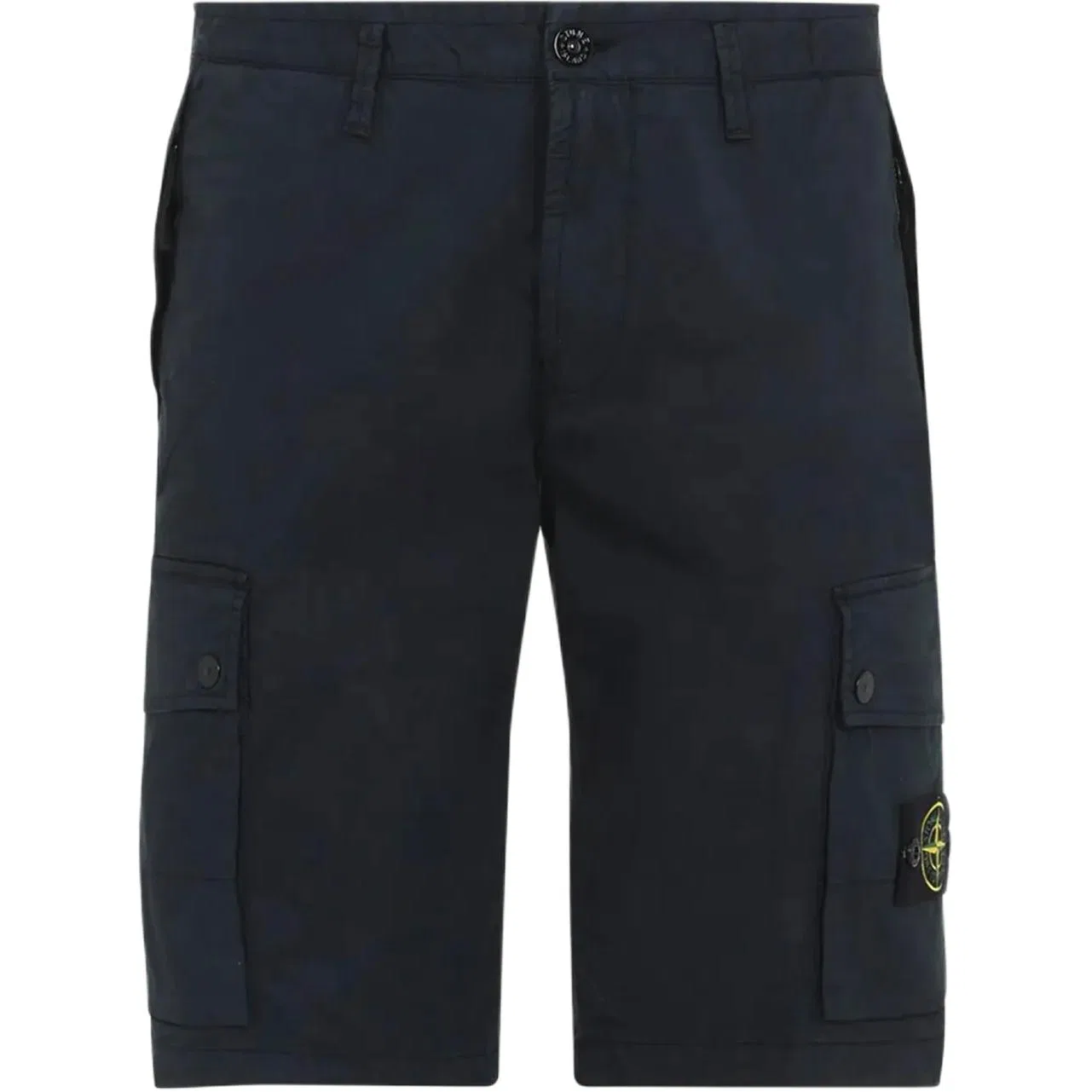 Шорты бермуды карго с zip-карманами Stone Island Marine Blue