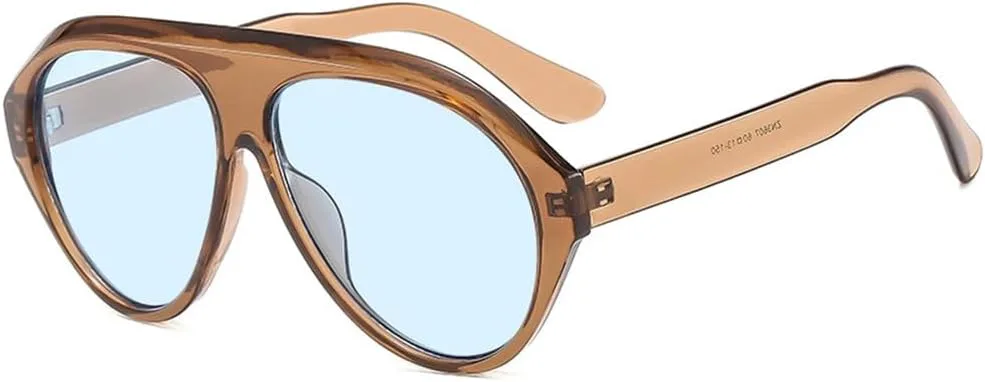 

Солнцезащитные очки UV400 с большой овальной оправой и градиентным покрытием для женщин и мужчин, для бега и занятий спортом на открытом воздухе UYPTK, 3607-c8