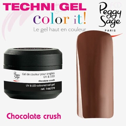 

Гель-краска Techni Uv & Led Color It 5G 146779 Chocolate Crush, Peggy Sage