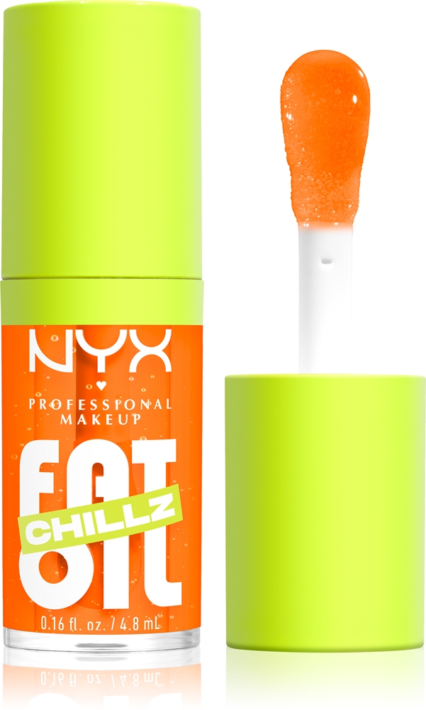 

Масло для губ Fat Oil Chillz с охлаждающим эффектом Nyx Professional Makeup, atspalvis 4,8 мл