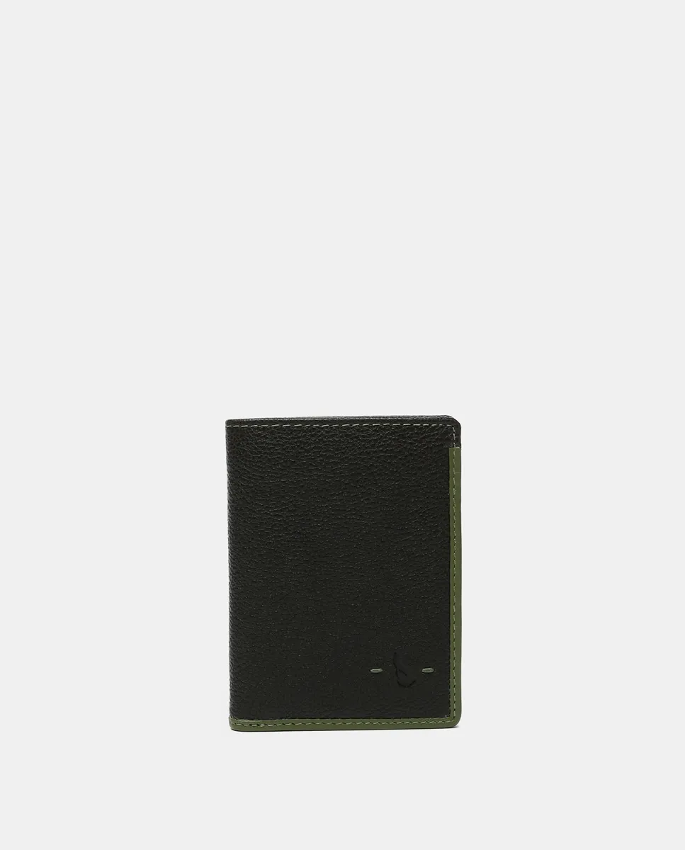 

Мужской кошелек Oceans Diary из кожи с защитой RFID Abbacino, черный